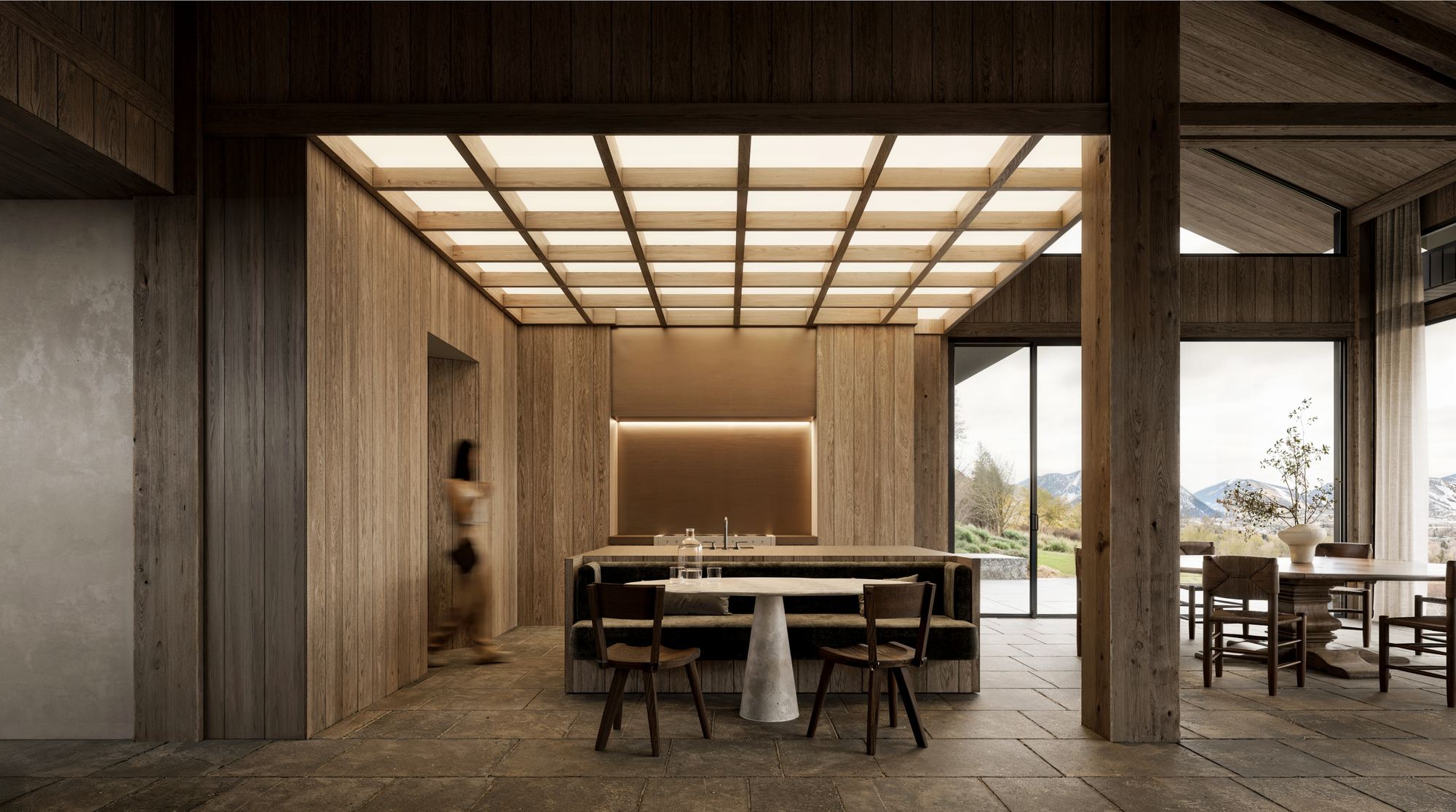 Kitchen and dining