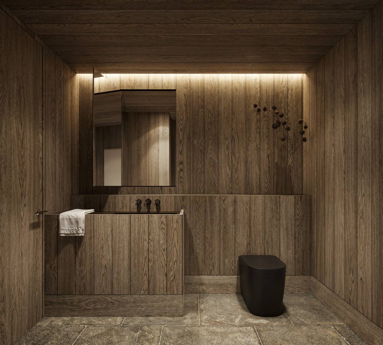Powder bath